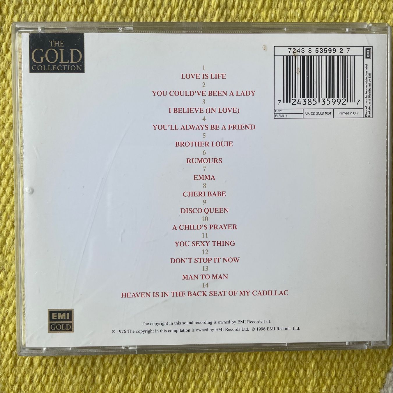 CD: HOT CHOCOLATE-GREATEST HITS – Usato da Rorschacherberg venduto da CD-Roli 1