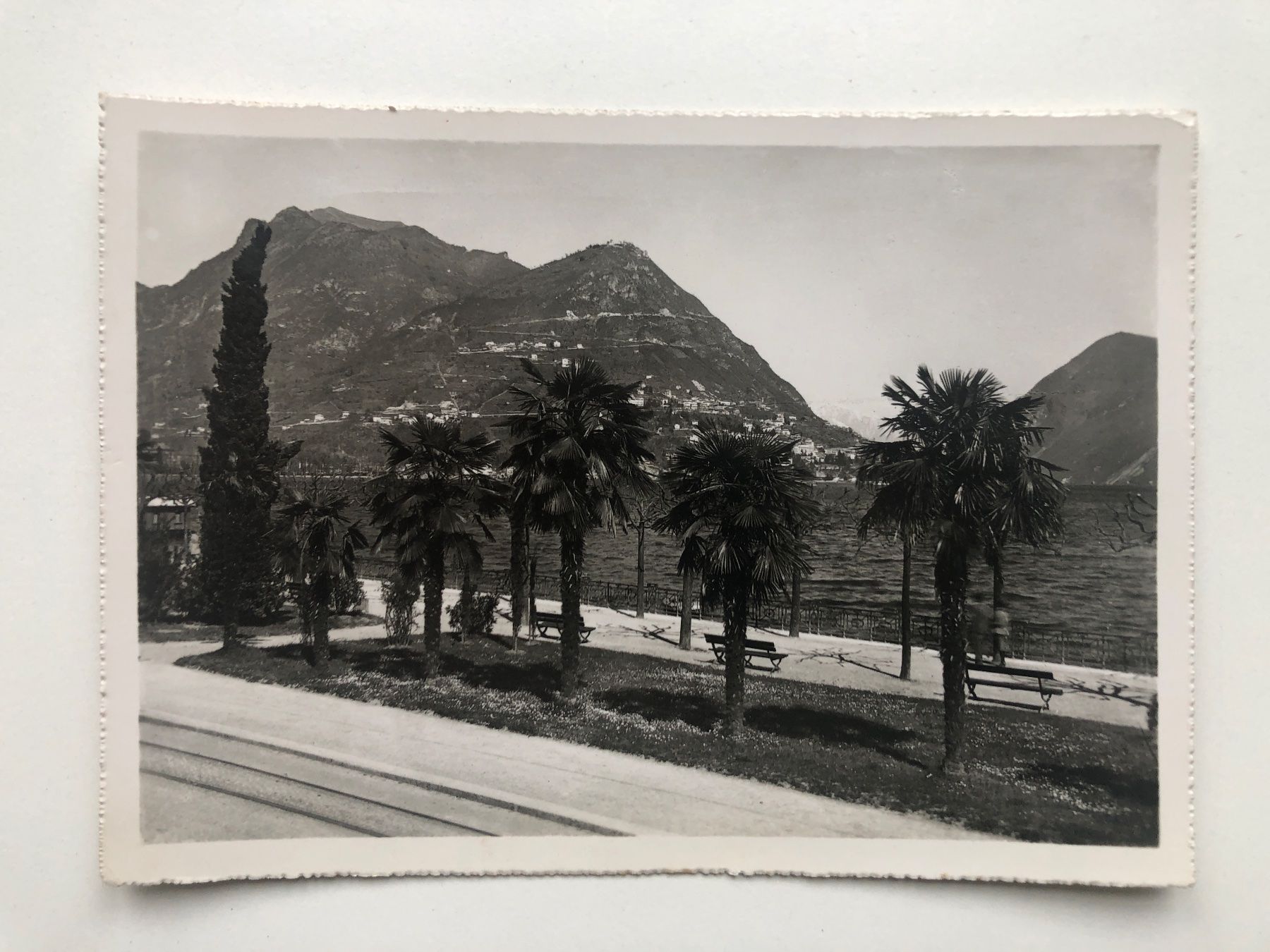 Cartoline postali: Lugano Monte Brè ~ 1950 – Usato da Neuchâtel venduto da Atahuallpa