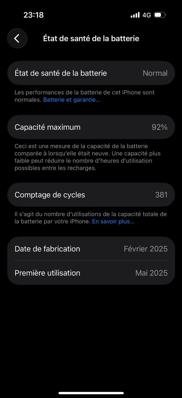 Apple Telefoni cellulari / Smartphones: iPhone 16 pro - 128 GB Blanc - Comme neuf – Usato da Renens VD venduto da johsushy 6