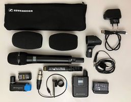 Sennheiser AVX Combo set sans fil, micro-cravate et à main