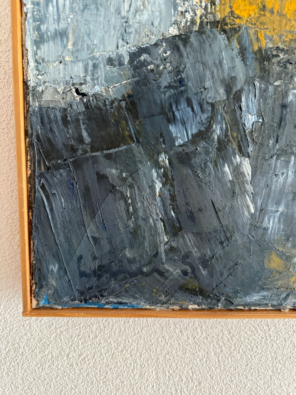 Dipinti: Gemälde Ölbild Carl Walter Liner 1954 – Usato da Buchs SG venduto da Laurenzia2 1