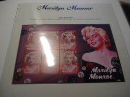 Malediven Block Marylin Monroe  **