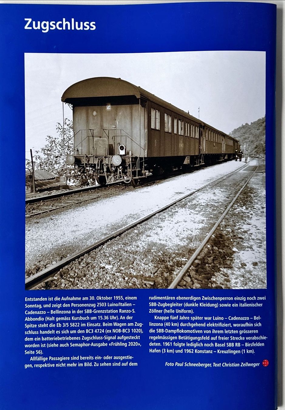 Riviste & Magazine: Semaphor Winter 2023 Nr. 80 – Usato da Murgenthal venduto da View 7