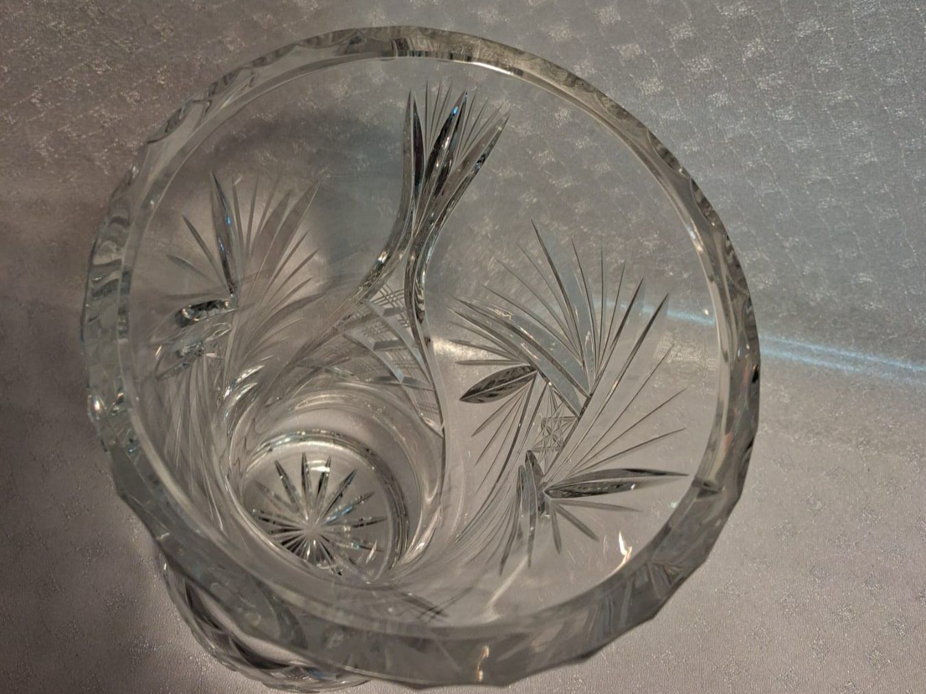 Vase & Récipients: Vase Glas Kristall geschliffen – D'occasion à Winterthur par mar_jwg7 3