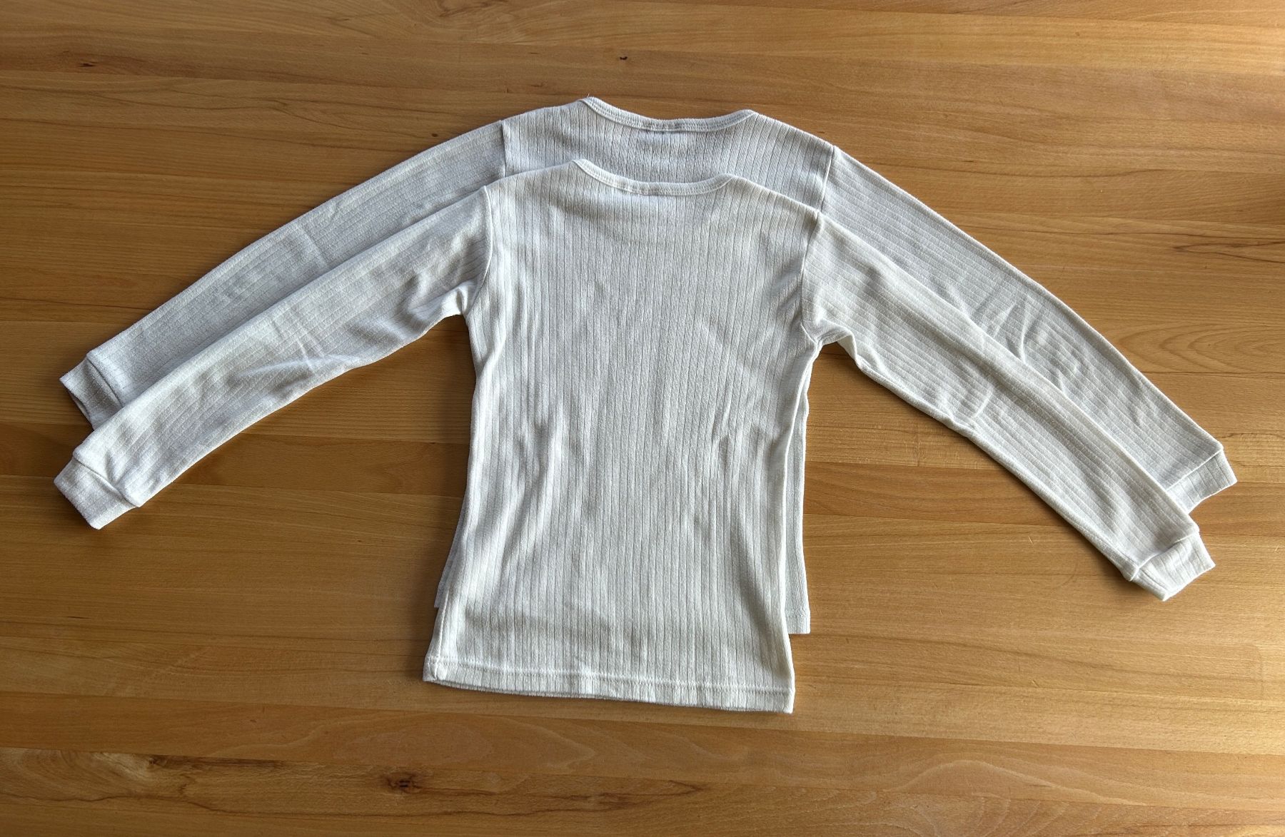 Biancheria intima: Doppelpack weisse Kinder Unterleibchen Grösse 152 – Usato da Grosswangen venduto da che_gr 4
