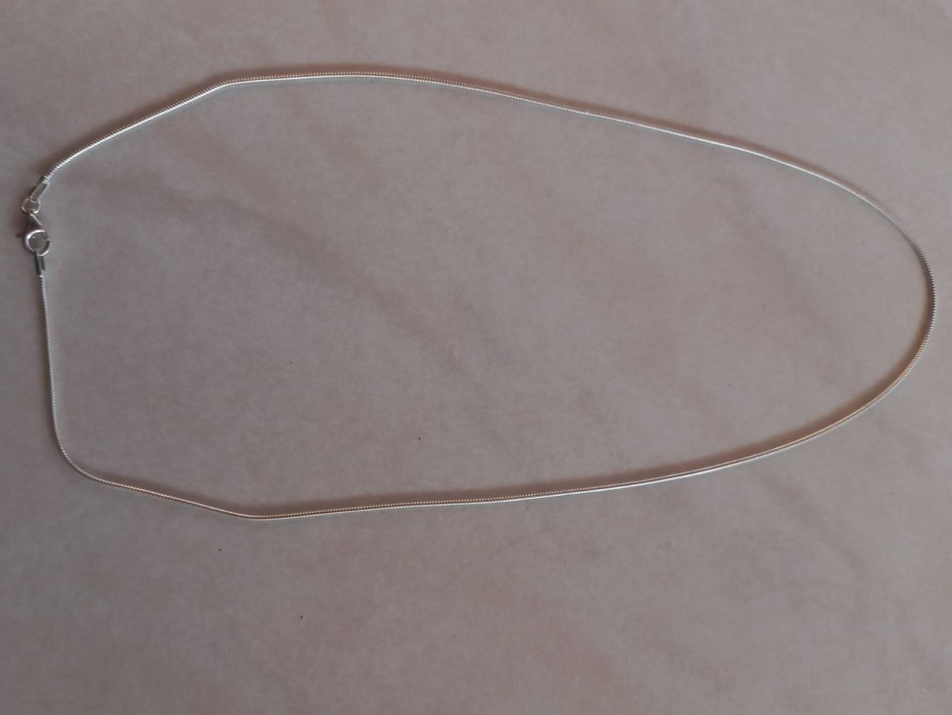 Catenine: Silber Rohdiniert,  Halskette 80cm – Nuovo e nell'imballaggio originale da Winistorf venduto da acreativ