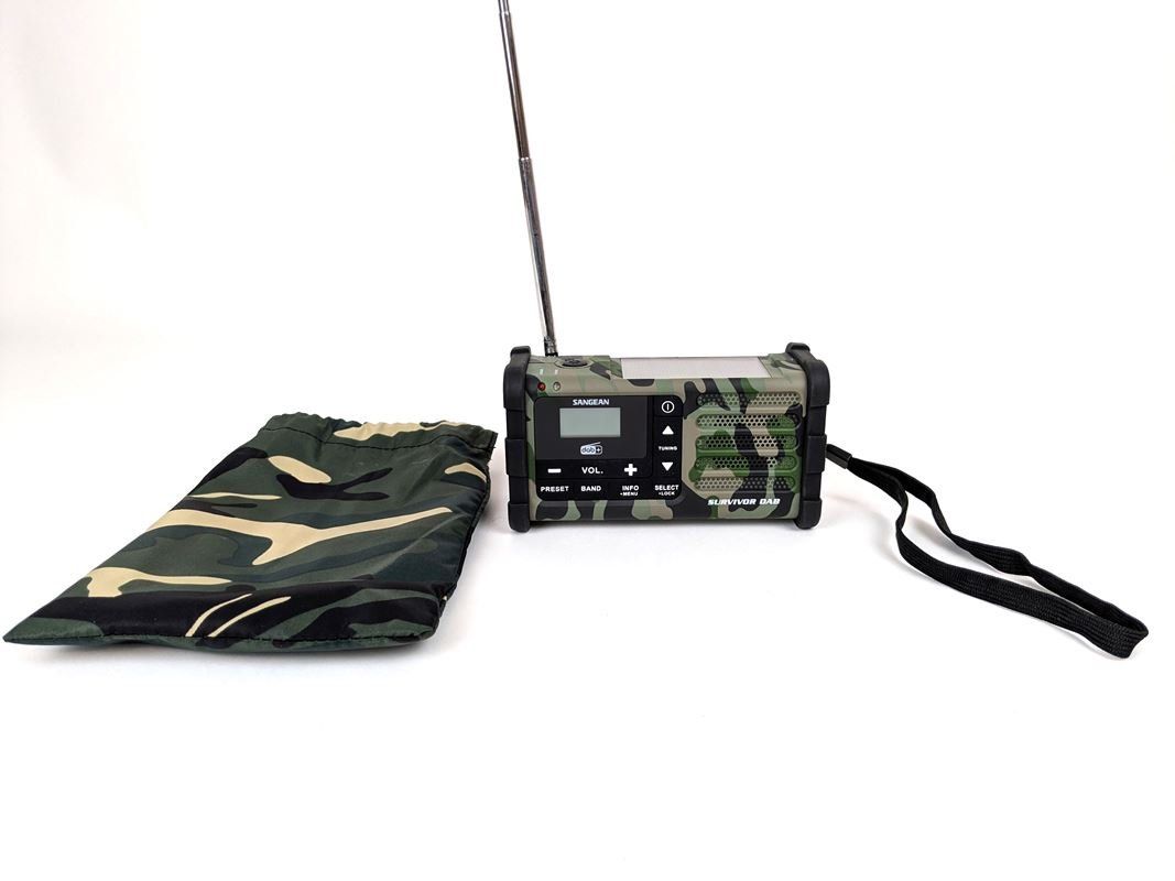 Sangean Radio: DAB+RADIO Sangean MMR-88 Survivor Tarn – Nuovo (secondo la descrizione) da Thun venduto da Restwert_Thun