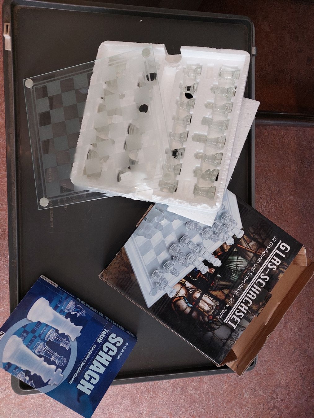 Jeux: Glas-Schachset – Neuf (Voir description) à Elgg par Dagmar_17