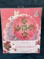 Kuchenständer mit Flower Fairy Illustrationen
