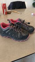 Kinder Wanderschuhe grau pink akzeptabler Zustand
