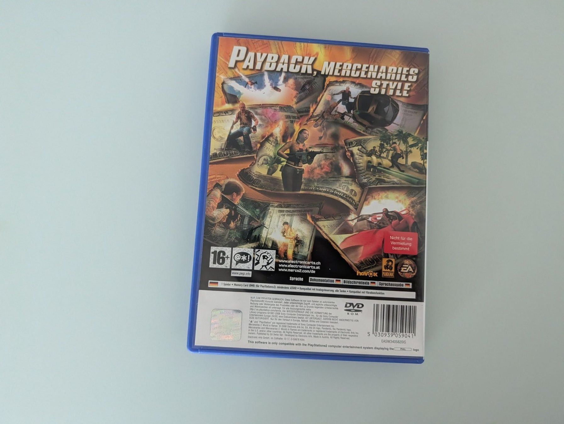 Sony Giochi: Mercenaries 2 World in Flames (PS2) – Usato da Winterthur venduto da sax8400 2