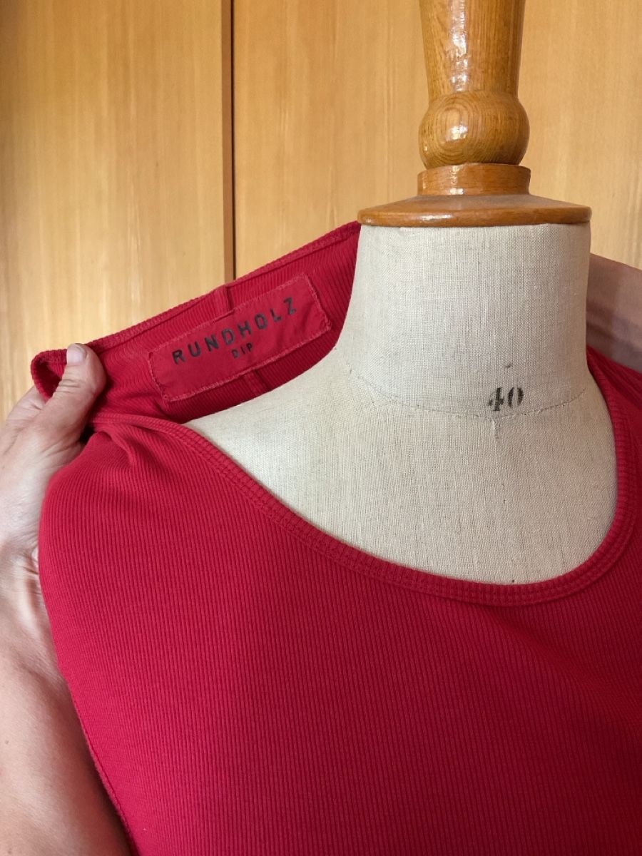 Rundholz Vestiti: Rundholz Kleid rot Grösse M gebraucht – Usato da Roggwil TG venduto da Tashi71 3
