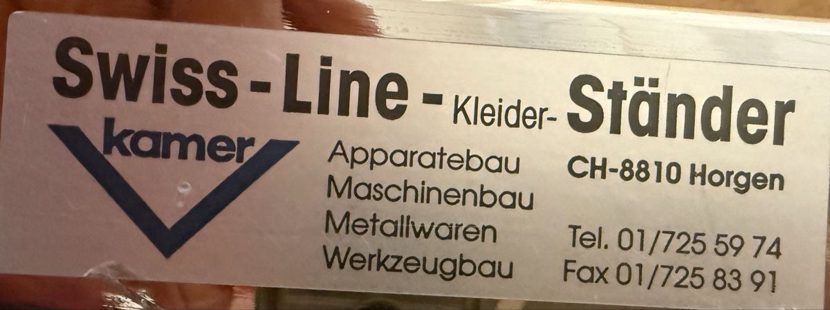 Guardaroba: Kleiderständer aus Chromstahl – Usato da Horgen venduto da Aisha2005 2