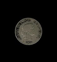 1 x 5 cents 1902