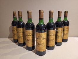 Rotwein Chateau d'Issan 1975 Bordeaux Frankreich