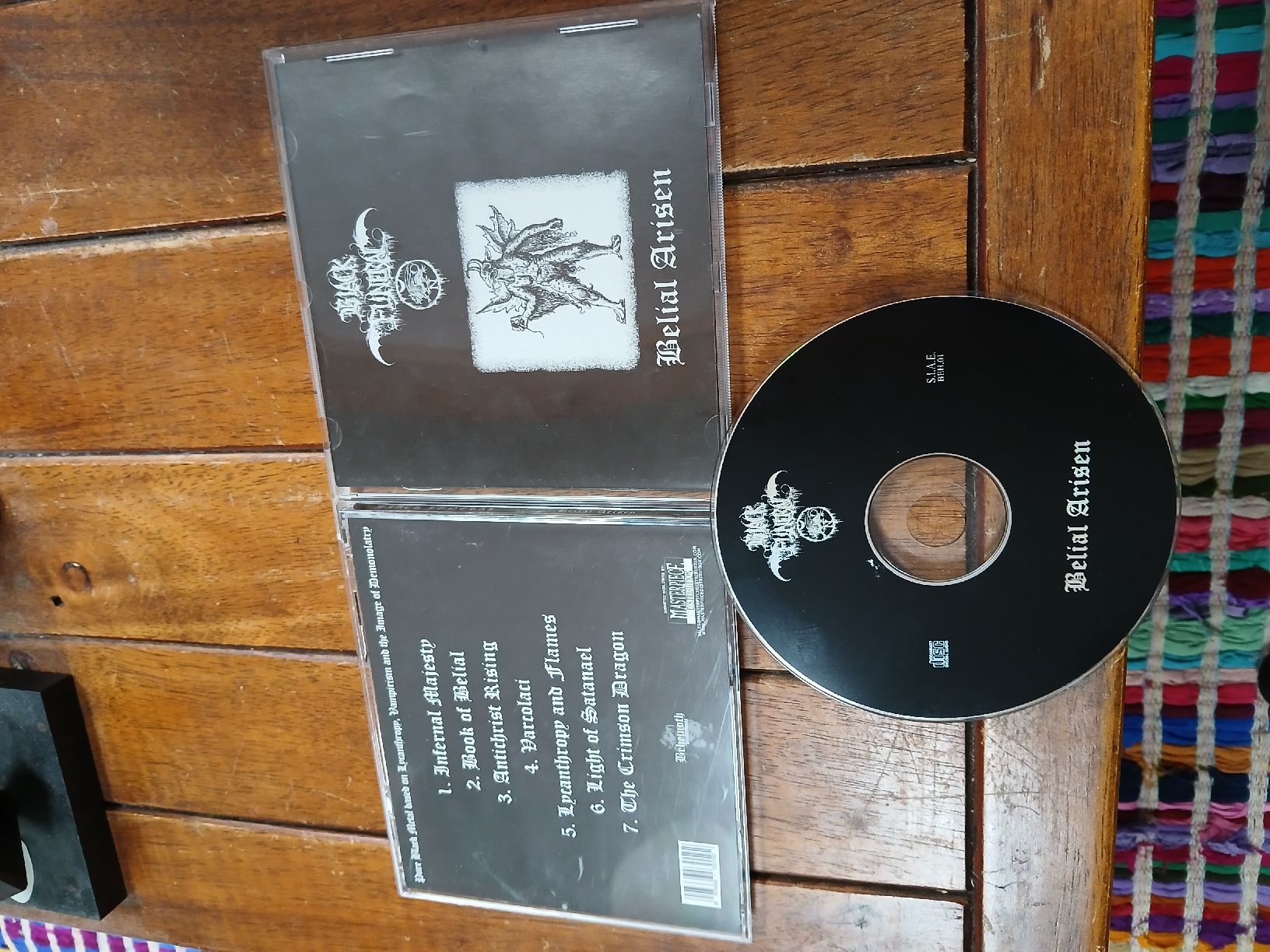 CD: black funeral- belial... – Usato da St-Cergue venduto da VeganWarrior