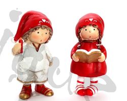 Deko Kinder im Schlafanzug (2Stk.)