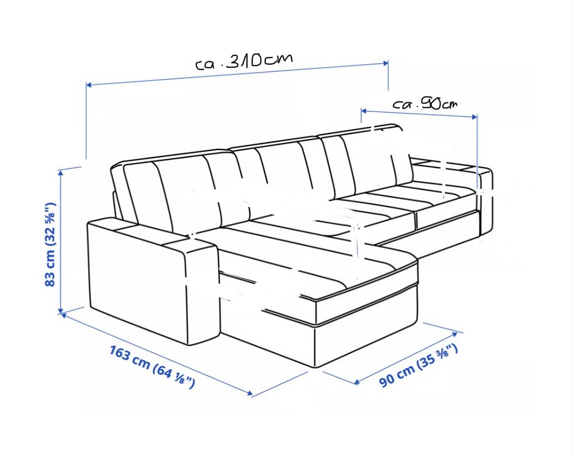 Ikea Divani: Graues Sofa/ Couch – Usato da Zofingen venduto da mic_vx5x 1