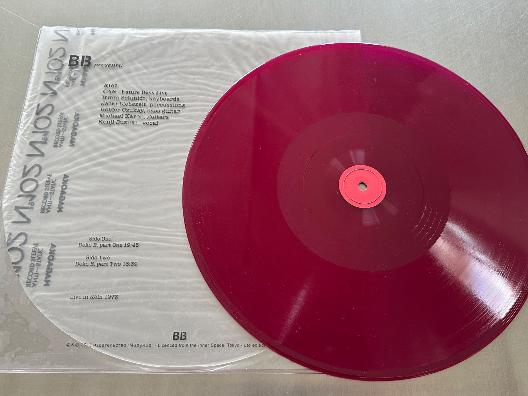Dischi in vinile: CAN LP LIVE IN KÖLN 1973 – Usato da Sion venduto da jaipur1401 3