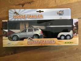 Pferdetransport / VOLVO XC 90 + Anhänger
