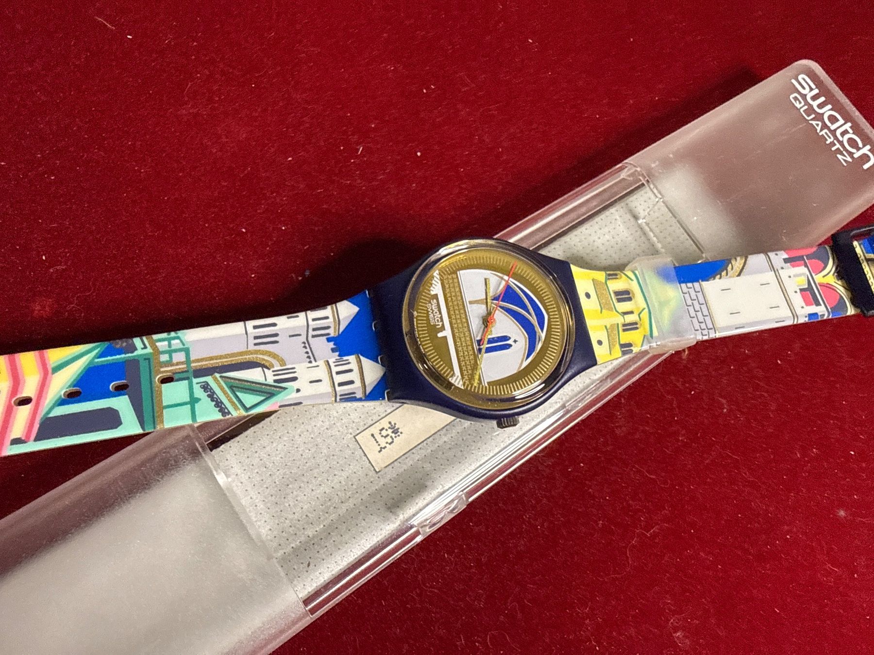 Swatch Orologi: Swatch 1991 ungetragen – Nuovo (secondo la descrizione) da Pfeffingen venduto da Allhandelklgwatches 1