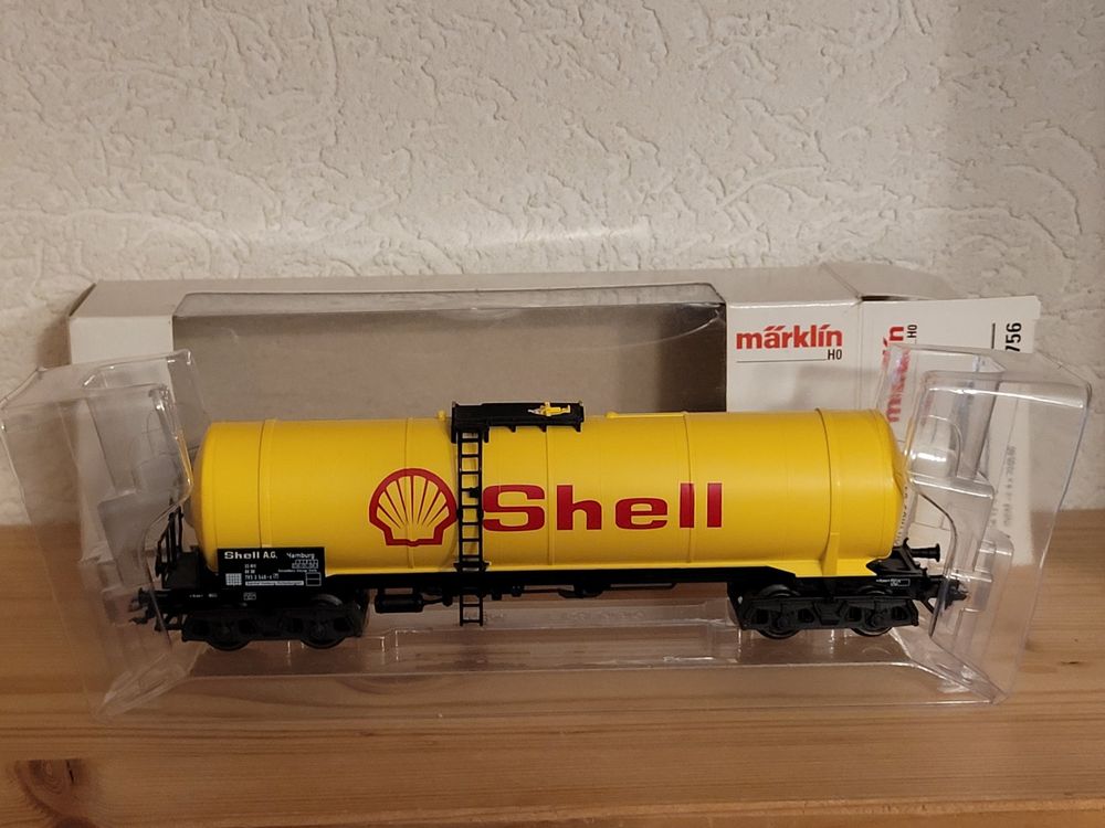 Märklin H0 4756 - Tankwagen Shell - Neuwertig und OVP (Neu (gemäss ...