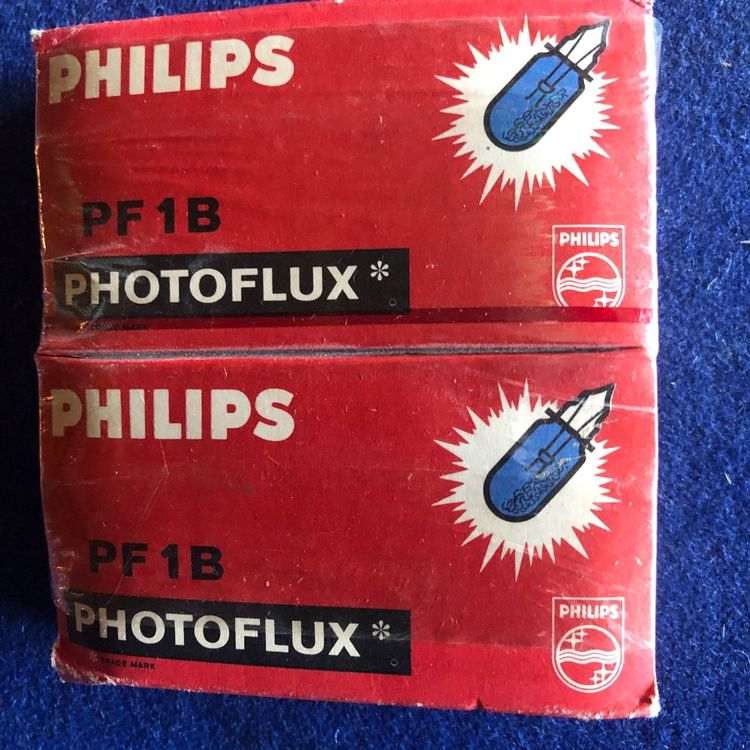 18 lampe flash Phillips jamais utilisée PF photoflux 10 lamp (Neu und ...