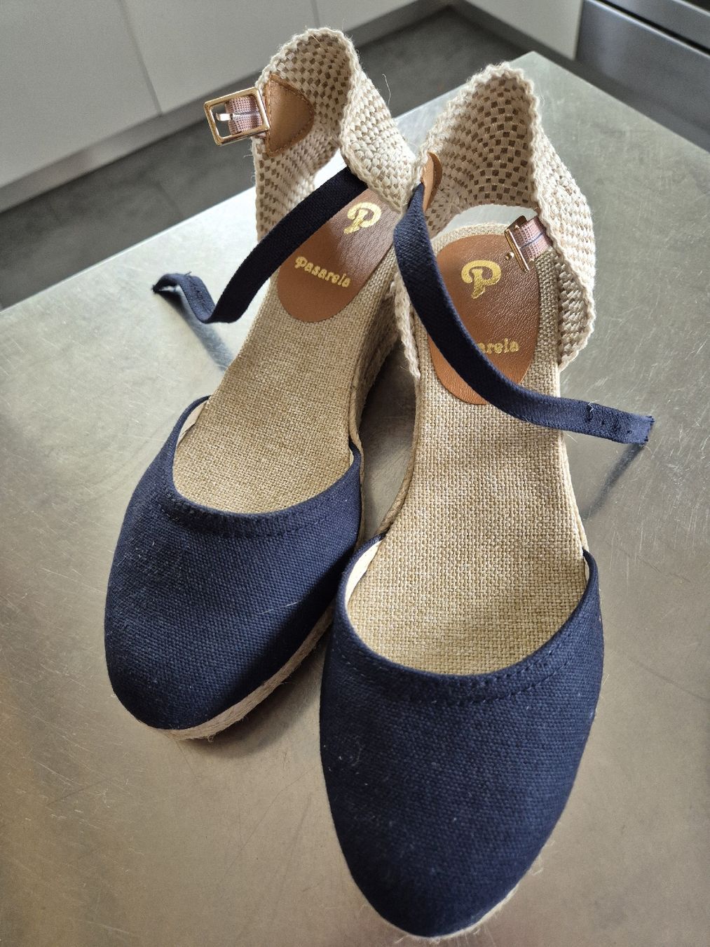 Chaussures femmes: Espadrilles Baumwoll-Canvas Blau 38 – Neuf avec emballage d'origine à Aesch BL par puerto02 2