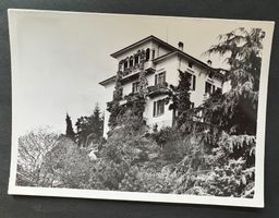 VINTAGE ANSICHTSKARTE PENSION JNDIA LOCARNO