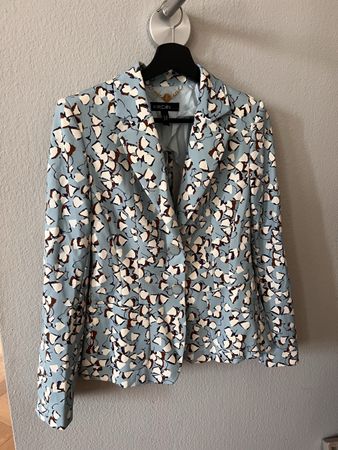 Blazer Marc Cain, Gr. 36, blau weiss braun