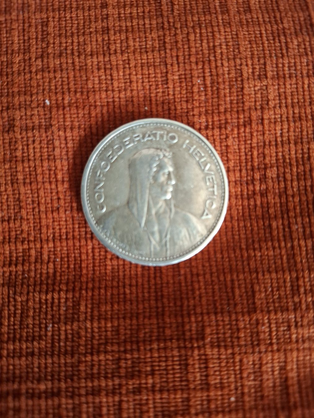 Tutti le monete: Moneta 5 Franchi Svizzera 1932 - argento – Usato da Viganello venduto da sor_dcq8 1