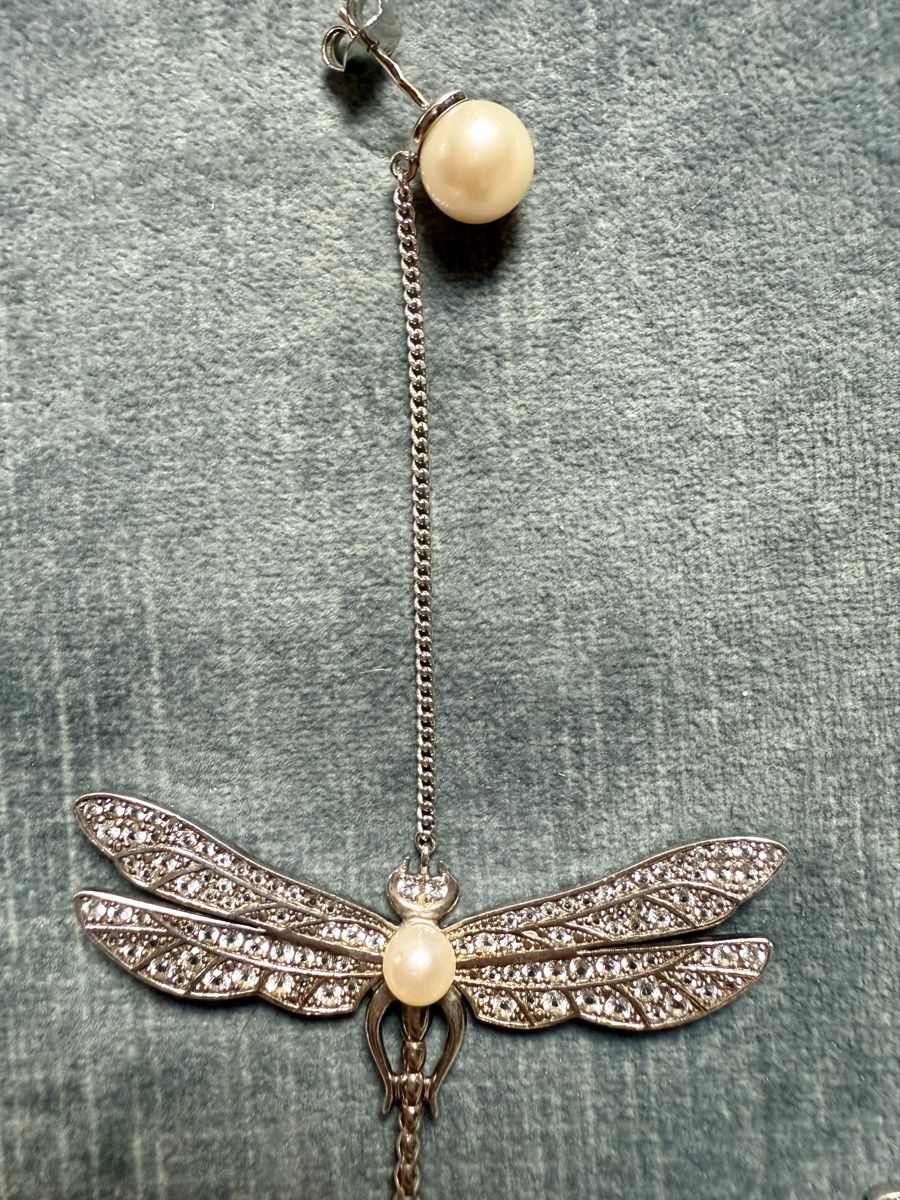 Orecchini pendenti & Orecchini a lobo: Silver earrings dragonfly  – Usato da Barna venduto da orbuyorcry 2