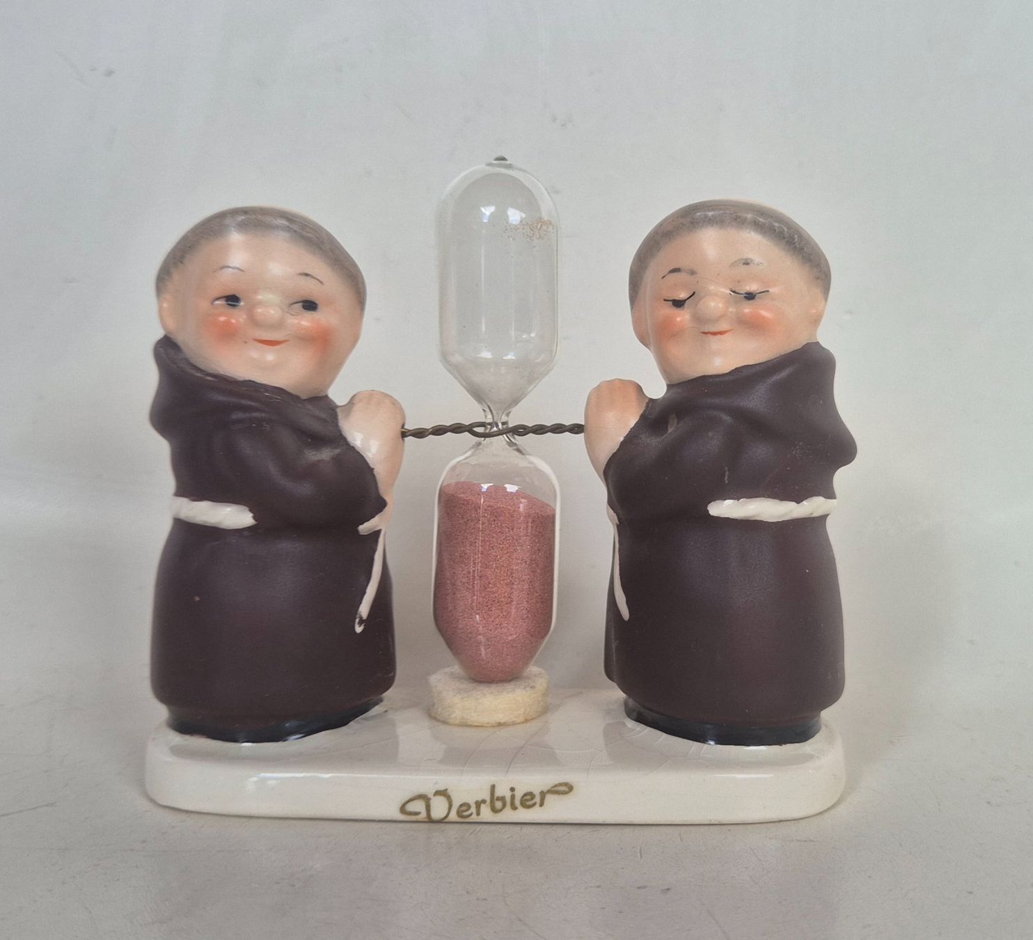 Hummel Statuette: Goebel Hummel Vintage Eieruhr Mönche "Verbier" – Usato da Neerach venduto da sillis 1