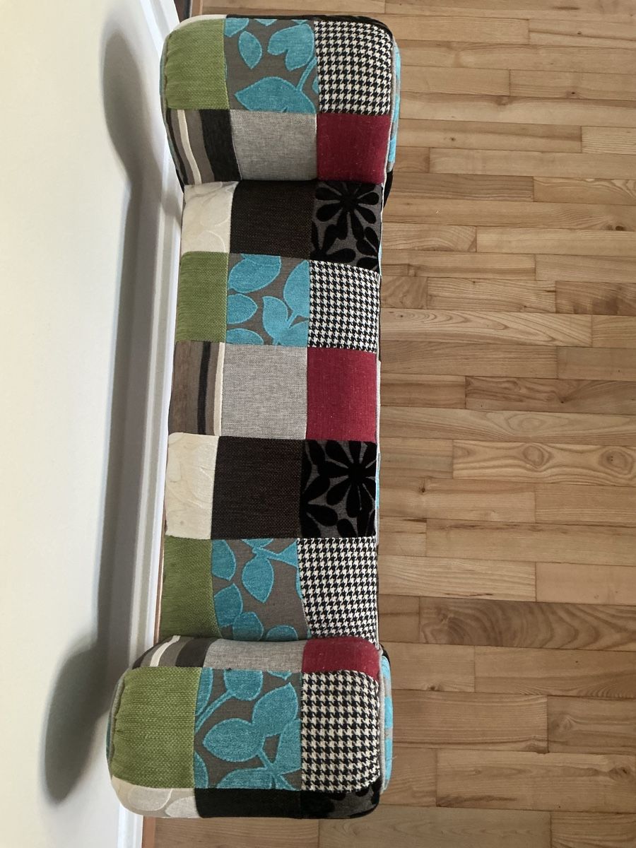 Bänke: Dekorative Sitzbank im Patchwork-Design – Gebraucht aus Zürich von ric_sta 3