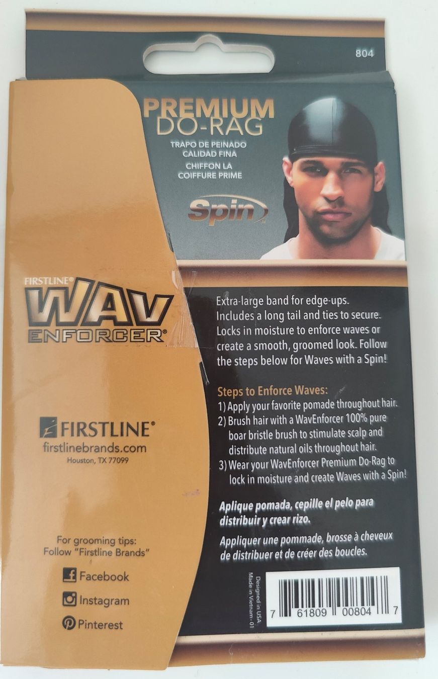 Karten: WavEnforcer Premium Do-Rag – Neu und originalverpackt aus Zürich von skylan 2