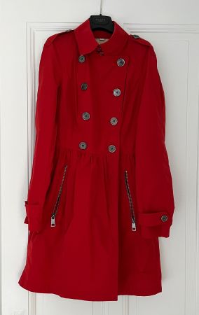Burberry Brit, trench rouge,