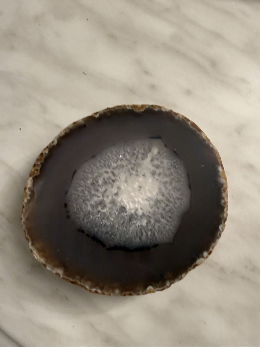 Minéraux & Lithothérapie: Agate Slice Coaster - Natural Stone - Unique Gift! – D'occasion à Zürich par andreamt