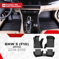 5D Premium Auto Fussmatten für BMW-5 (F10) 2014-2016