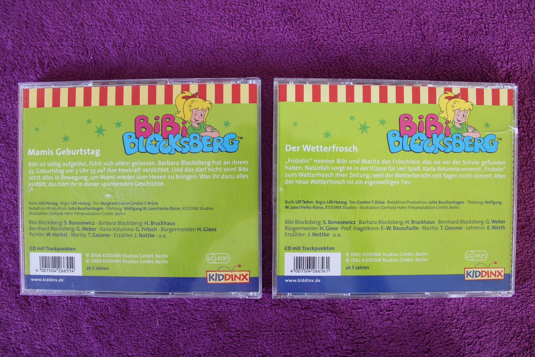 CDs: 6 - Bibi Blocksberg - Hörspiel - CD´s – Gebraucht aus Müllheim Dorf von Seeeule01 6