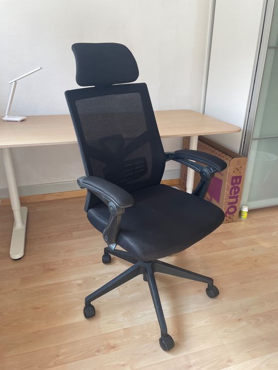 Bürostuhl / Office chair tiltable DOMINUS black (Gebraucht) in St ...