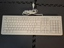 Clavier HP PR1101U filaire blanc