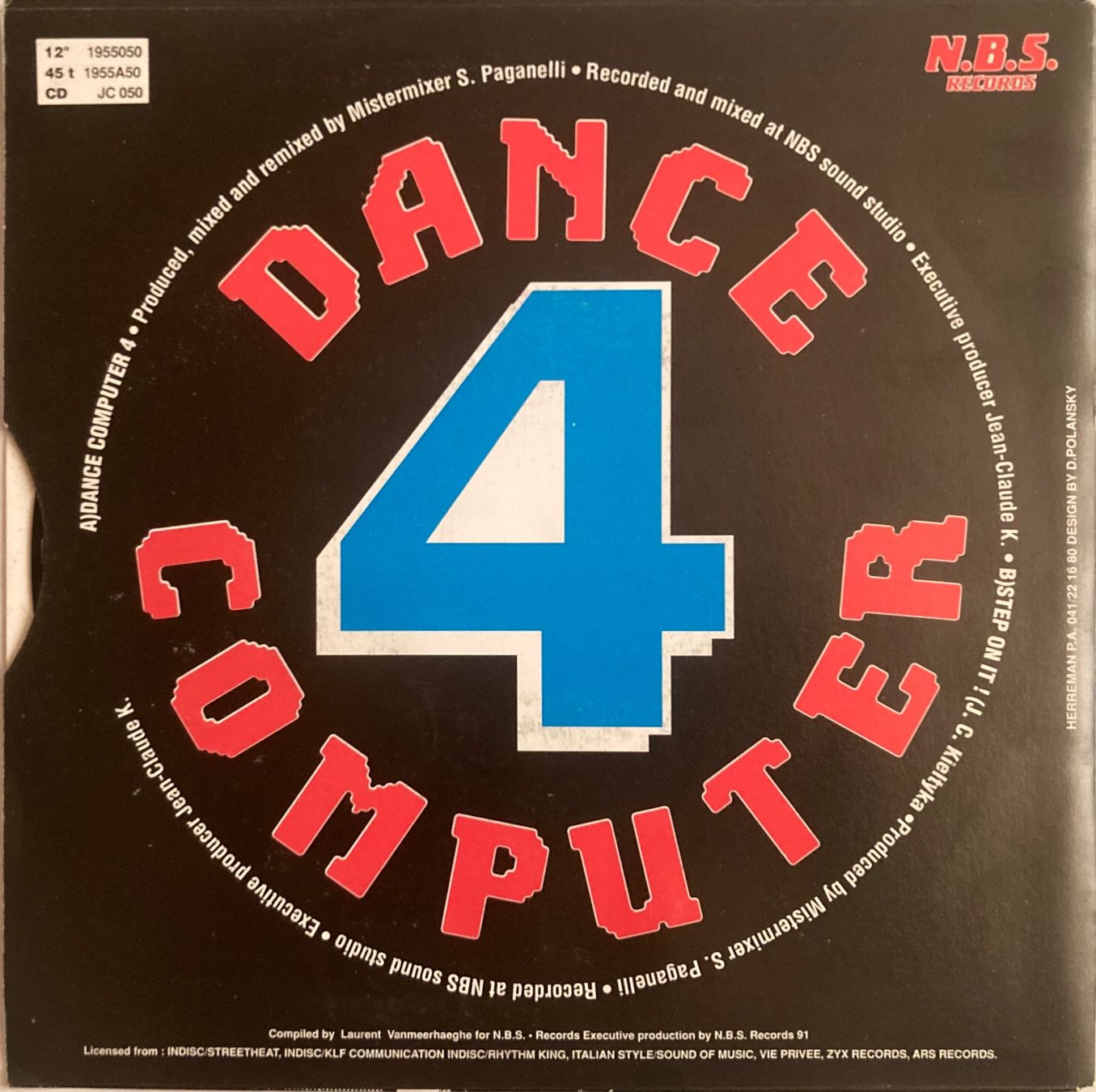 Dischi in vinile: DIVERS ARTISTES - DANCE COMPUTER 4 – Usato da Poliez-Pittet venduto da Newtown-Records 1