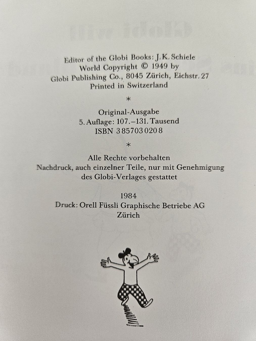 Bücher: Globi will ins Schlaraffenland – Gebraucht aus Kreuzlingen von chr_pfn9 2