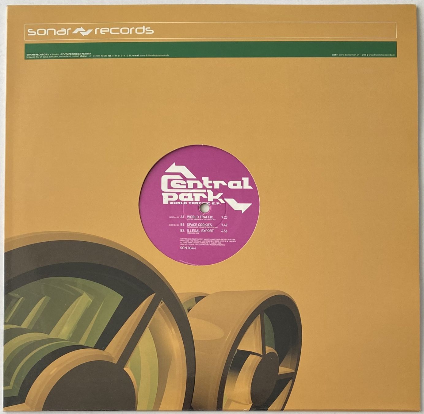 Dischi in vinile: Central Park, World Traffic E.P. (Trance, Techno) – Nuovo (secondo la descrizione) da Flums venduto da Empe1