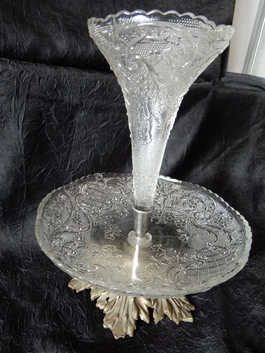 Vasi & Recipienti: Antiker Tafelaufsatz mit Einsteckvase Jugendstil – Usato da Senèdes venduto da Mutzli52 2