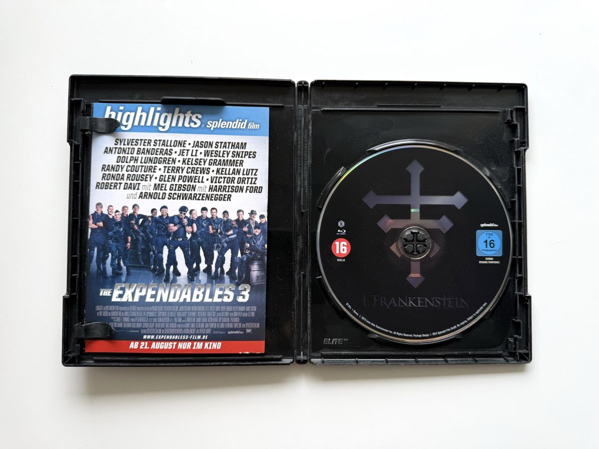 Tous les DVDs: I, Frankenstein ; Blu-ray ; DE ENG (Aaron Eckhart) – Neuf (Voir description) à Couvet par Aura_aura 1