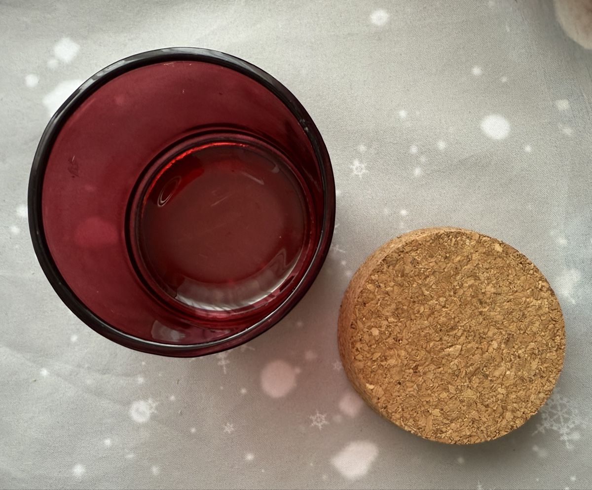 Bicchieri: Rotes Deko Glas mit Deckel – Usato da Goldach venduto da igwhitestar 1
