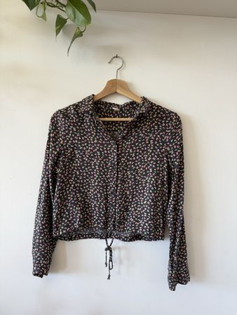 Chemise Unic à fleurs taille S État neuf