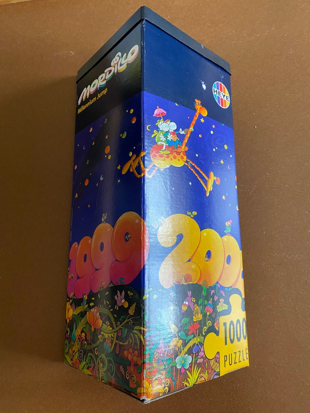 Heye Puzzle: MORDILLO-Puzzle  "Millenium Jump" – Usato da Egg SZ venduto da irbaku 2