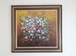 Ölgemälde von Fritz Boegli "Bouquet"